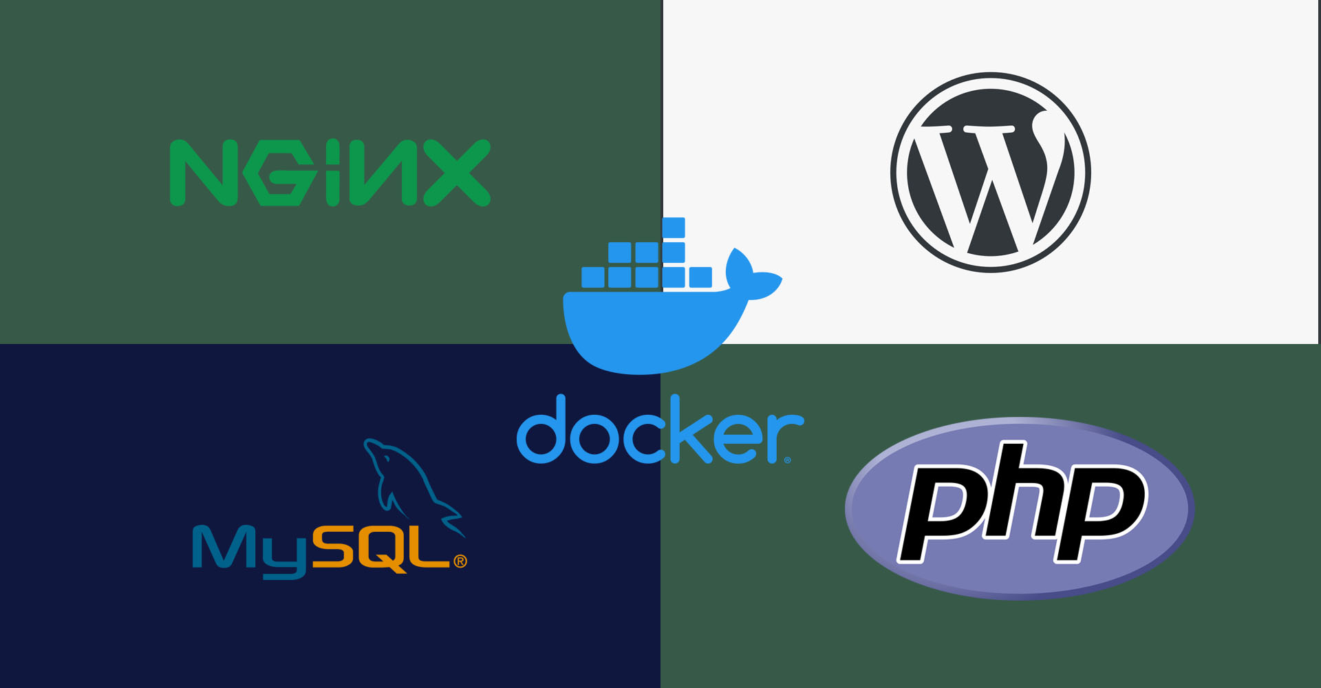 Containerize WordPress with NGINX, PHP, MySQL, and phpMyAdmin using Docker Containers